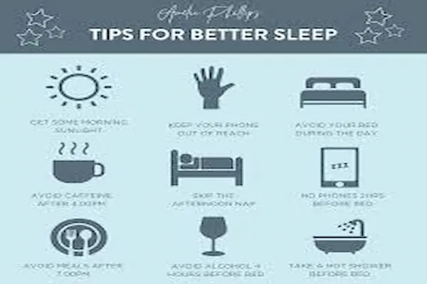 sleep hygiene checklist simple